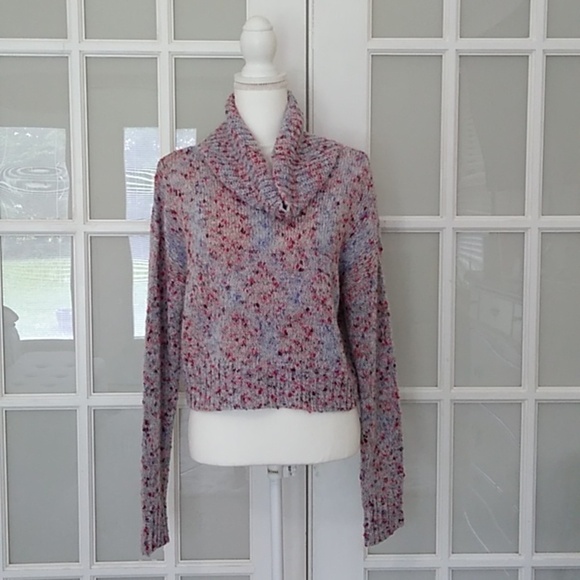 NEW BP. Marbled Slouchy Cowl Neck Sweater - Picture 2 of 14